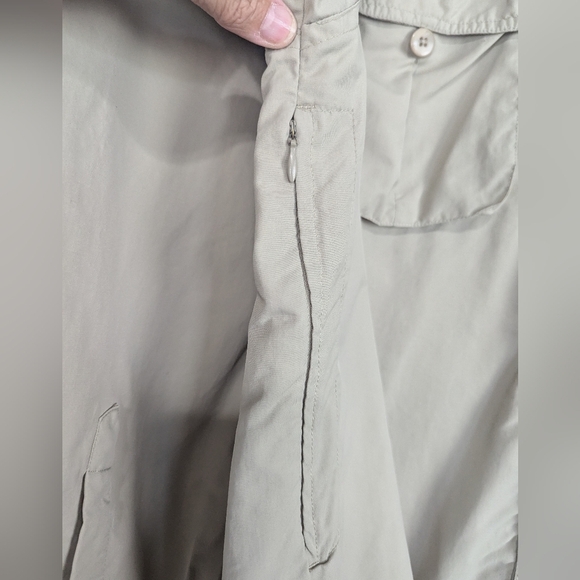 Guide's Choice XL Button Down Shirt Alaska Embroidered Tan - Picture 9 of 11